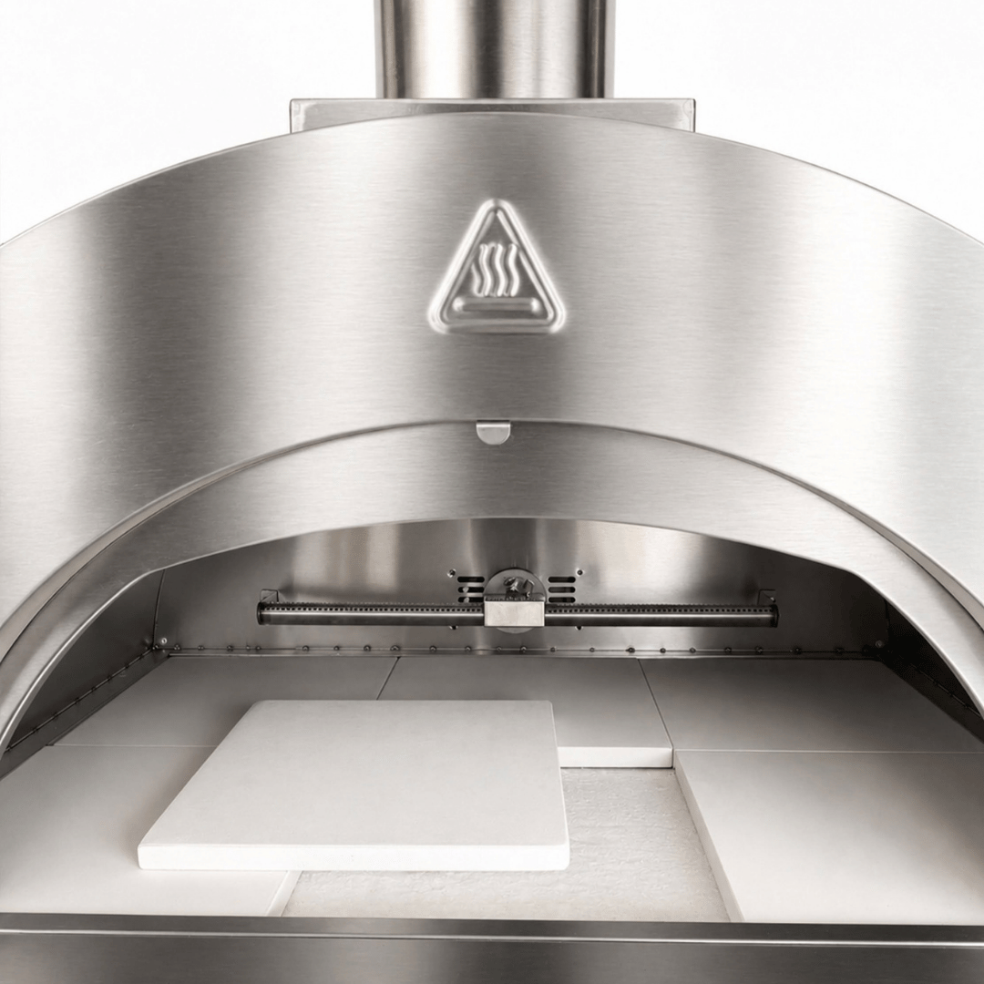 Casa Nostra Vito Hybrid Pizza Oven Inside