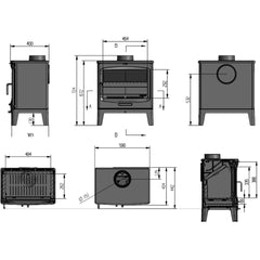 Brighton Cast Iron Fireplace