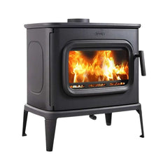 Dovre Saga 301 Fireplace with Side View
