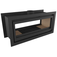 Forge Fires D120 Built-in Double-Sided Fireplace