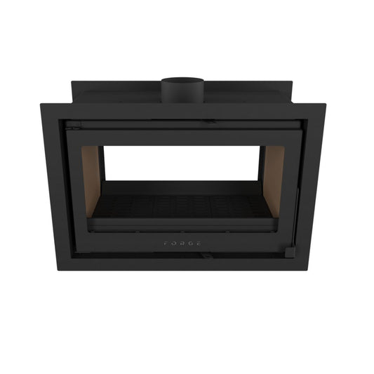 Forge Fires D80 Built-in Double-Sided Fireplace