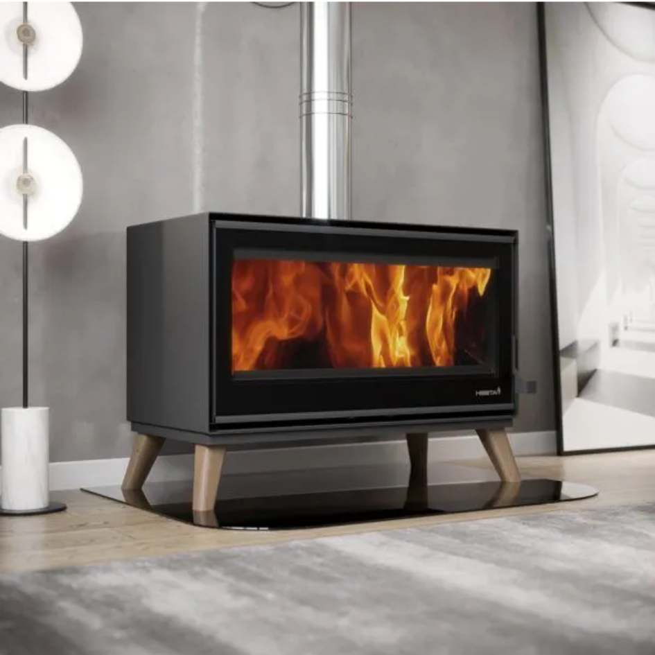 Heeta 950 Oakley Wood Fireplace