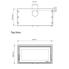 Heeta 950 Wood Fireplace Insert