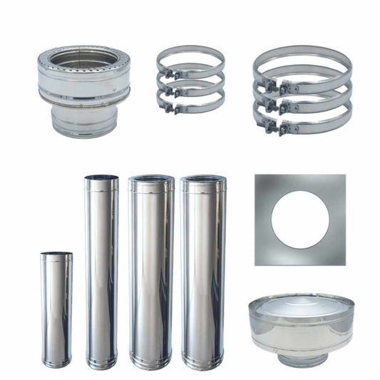 Flue Kit 130mm Internal