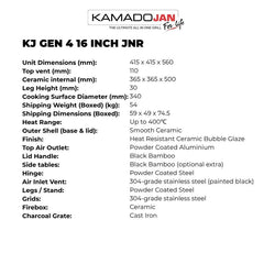 Kamado Jan Gen 4 Junior - Graphite