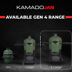 Kamado Jan Gen 4 X-Large - Bok Green