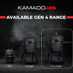 Kamado Jan Gen 4 X-Large - Graphite