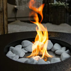 NovaFlame Freestanding Universe Biofuel Fireplace - Black