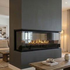 Pureview Horizon 3 - Three-Sided Gas Fireplace