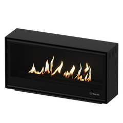 SAFire Pureview Wall Art Gas Fireplace 14kW