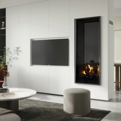 Pureview Skyline Double Sided Gas Fireplace