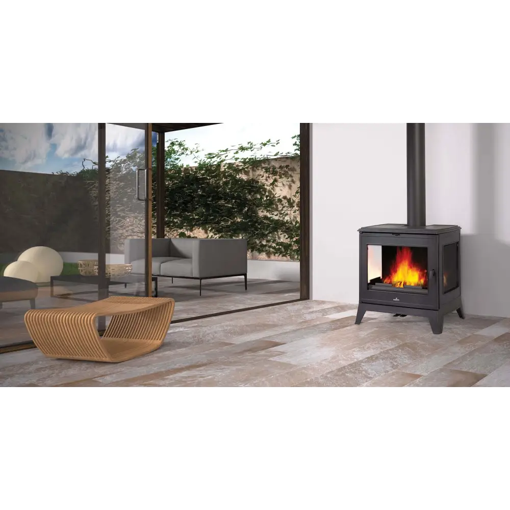 Bronpi Bury Freestanding Fireplace