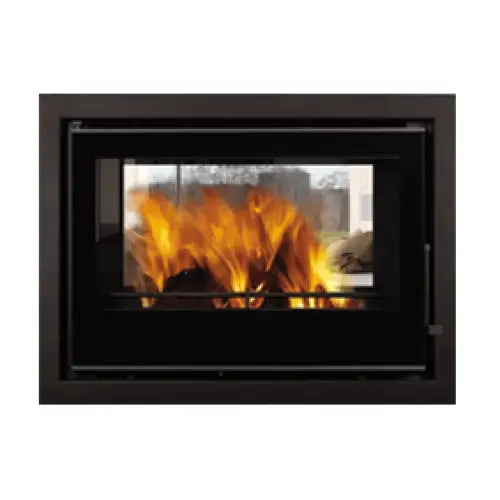 C&A Chama Cristal 78 Double Sided - Built-in Fireplace