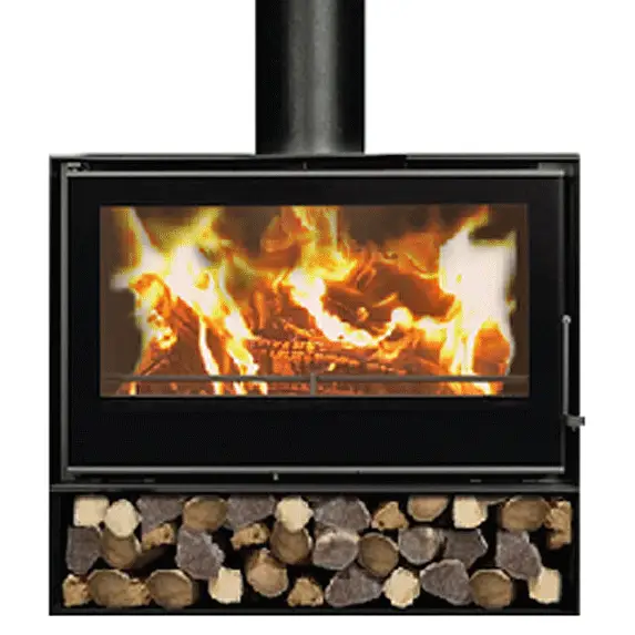 C&A Chama Cristal 98 - Freestanding Fireplace 9-15kW -