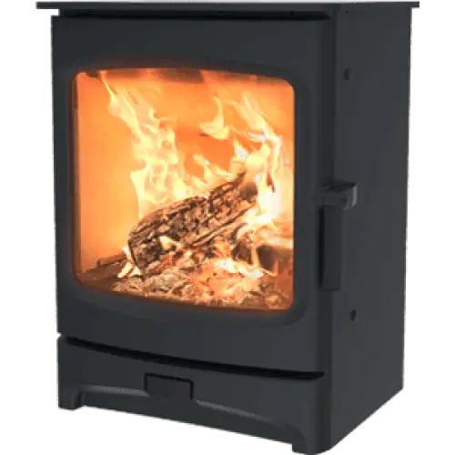 Charnwood - Aire Fireplace, 5kW - Black