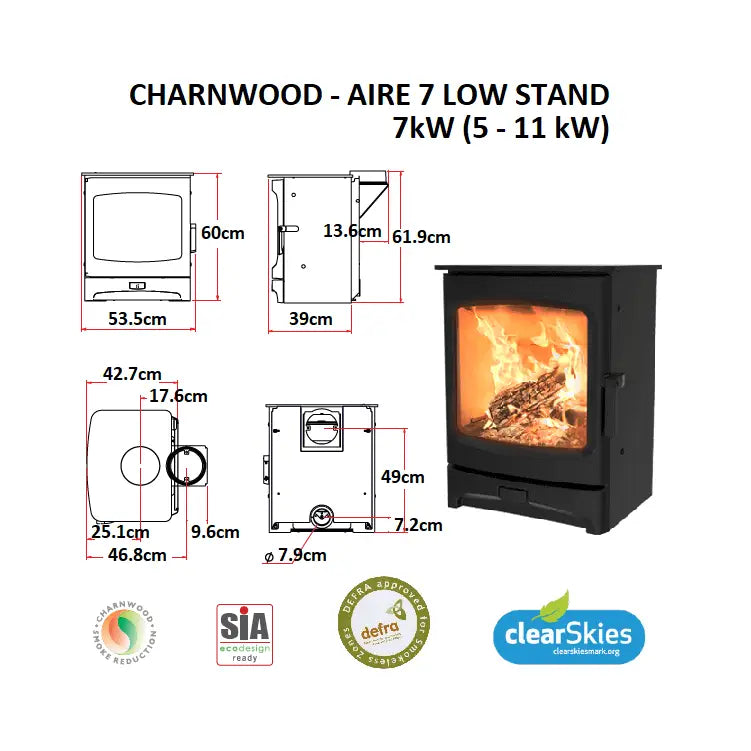 Charnwood - Aire 7 Fireplace