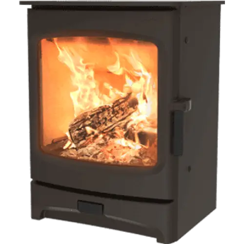 Charnwood - Aire Fireplace, 5kW - Brown