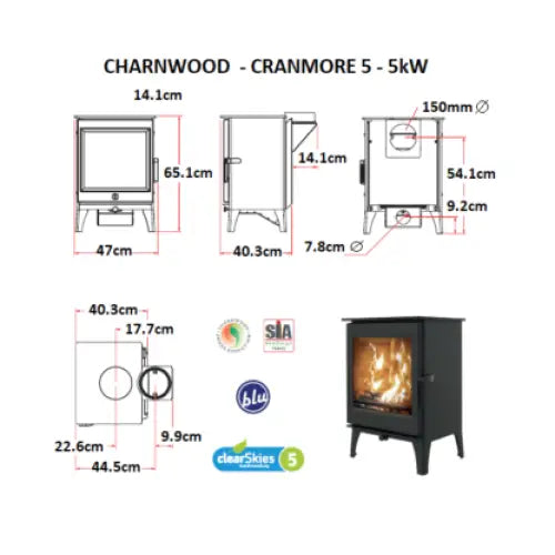 Charnwood - Cranmore 5 Fireplace