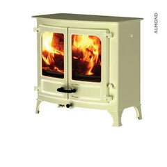 Charnwood - Island II Fireplace, 11kW - Almond