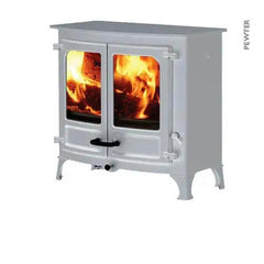 Charnwood - Island II Fireplace, 11kW - MultiFire - Fireplace Specialists