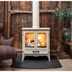 Charnwood Island II - Wood and Multi-Fuel Burning - Cast Iron Fireplace 