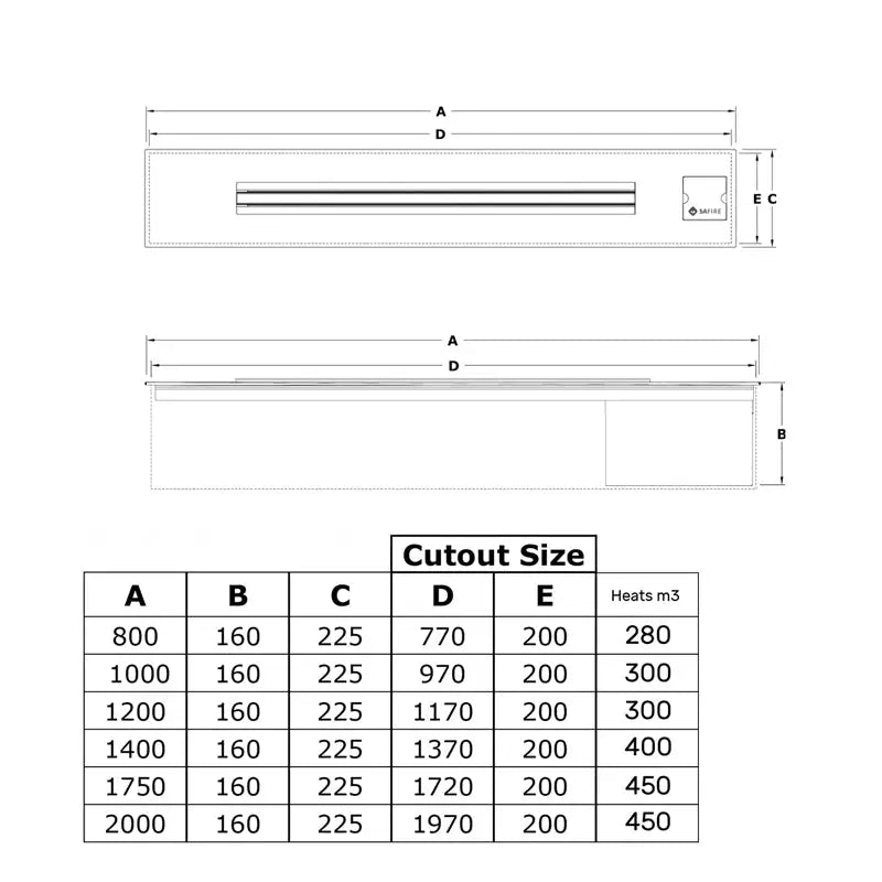 Drop-In Gas Fireplace - Gas Fireplace