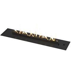 Flueless Gas Fireplace, Black - MultiFire - Fireplace Specialists