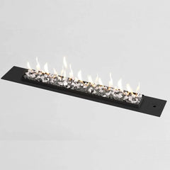 Flueless Gas Fireplace, Black, Stone - MultiFire - Fireplace Specialists