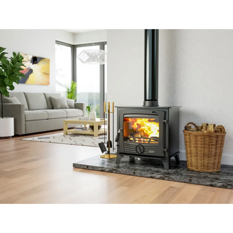 Henley Druid Fireplace 16kW - Freestanding Fireplaces