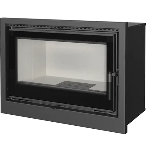 Kratki ARKE 80 - 16kW Built-in, Wood-Burning Fireplace - side1