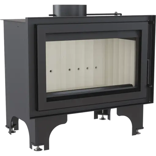 Kratki Basia - 17kW Built-in, Wood-Burning Fireplace