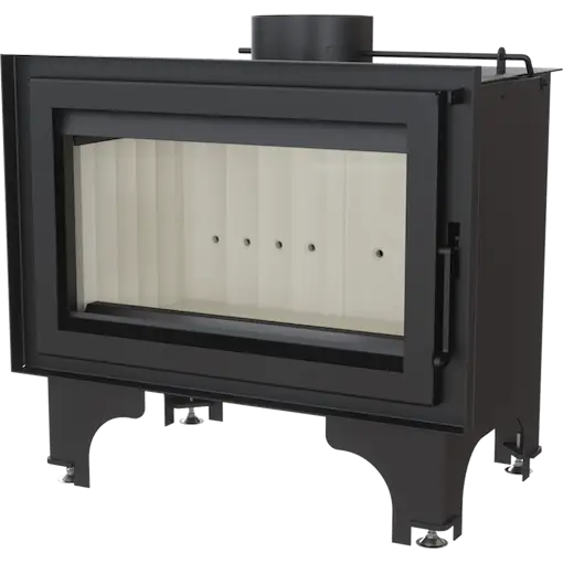 Kratki Basia - 17kW Built-in, Wood-Burning Fireplace