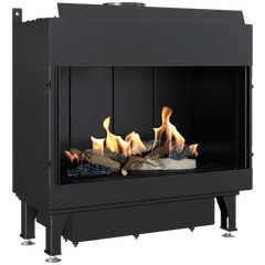 Kratki - Leo Gas Fireplace, Built-In