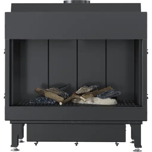 Kratki - Leo Gas Fireplace, Built-In