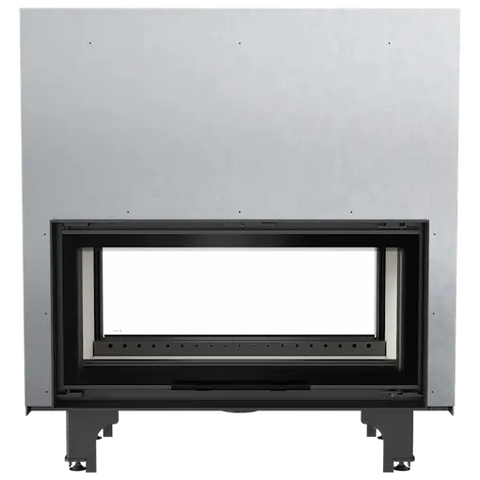 double-sided fireplace