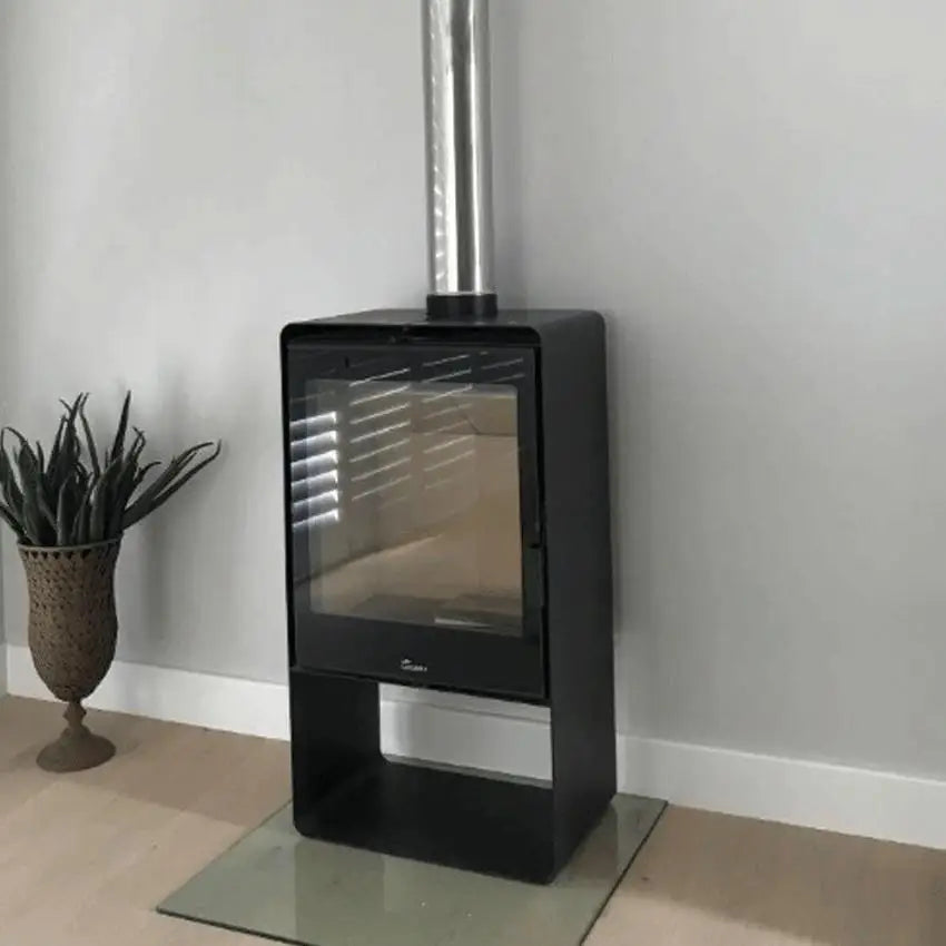 acunza Atlantic 613 - Wood Burning - Steel Fireplace