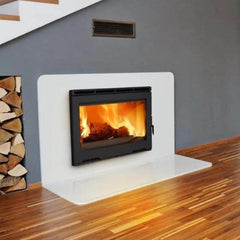 Lacunza Midi - 10kW Built-In, Wood Burning - Cast Iron Fireplace