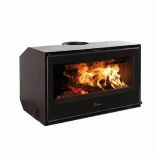 Lacunza Silver 1000 - 13kW Built-In, Wood Burning Fireplace