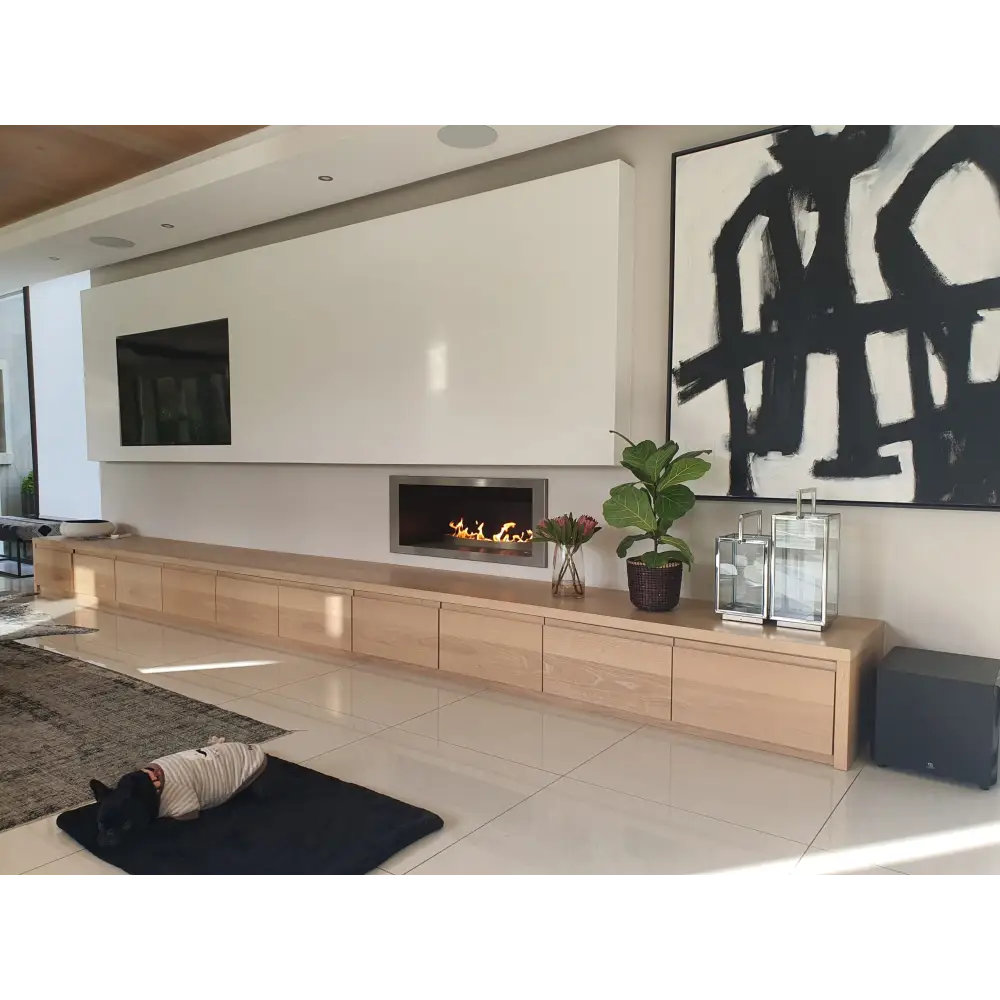 Linear Built-In Flueless Gas Fireplace - Gas Fireplace