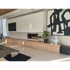 Linear Built-In Flueless Gas Fireplace - Gas Fireplace