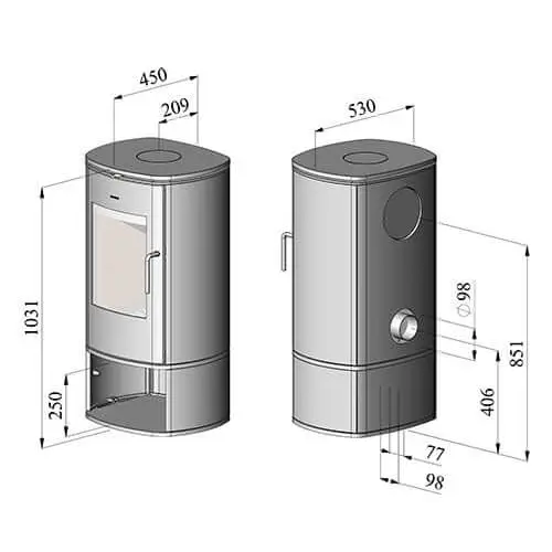 Morsø 8143 Fireplace 6.5kw