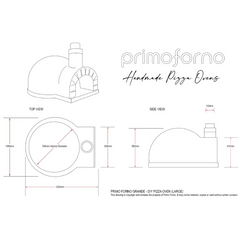 Primo Forno DIY Pizza Ovens Wood Fired - Pizza Oven