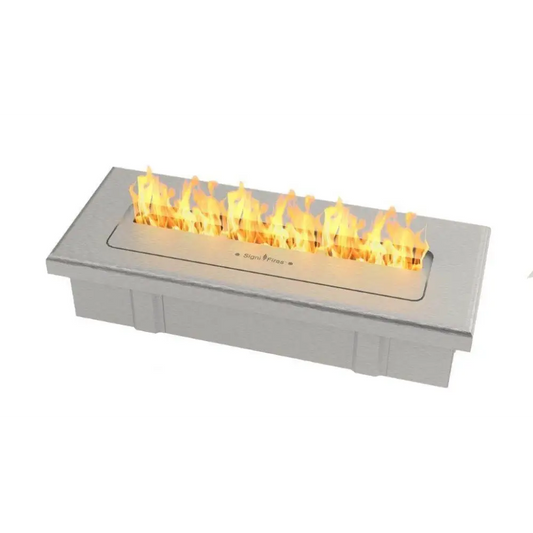 Signature Bio Fuel Fireplace, Stainless Steel - MultiFire - Fireplace Specialists