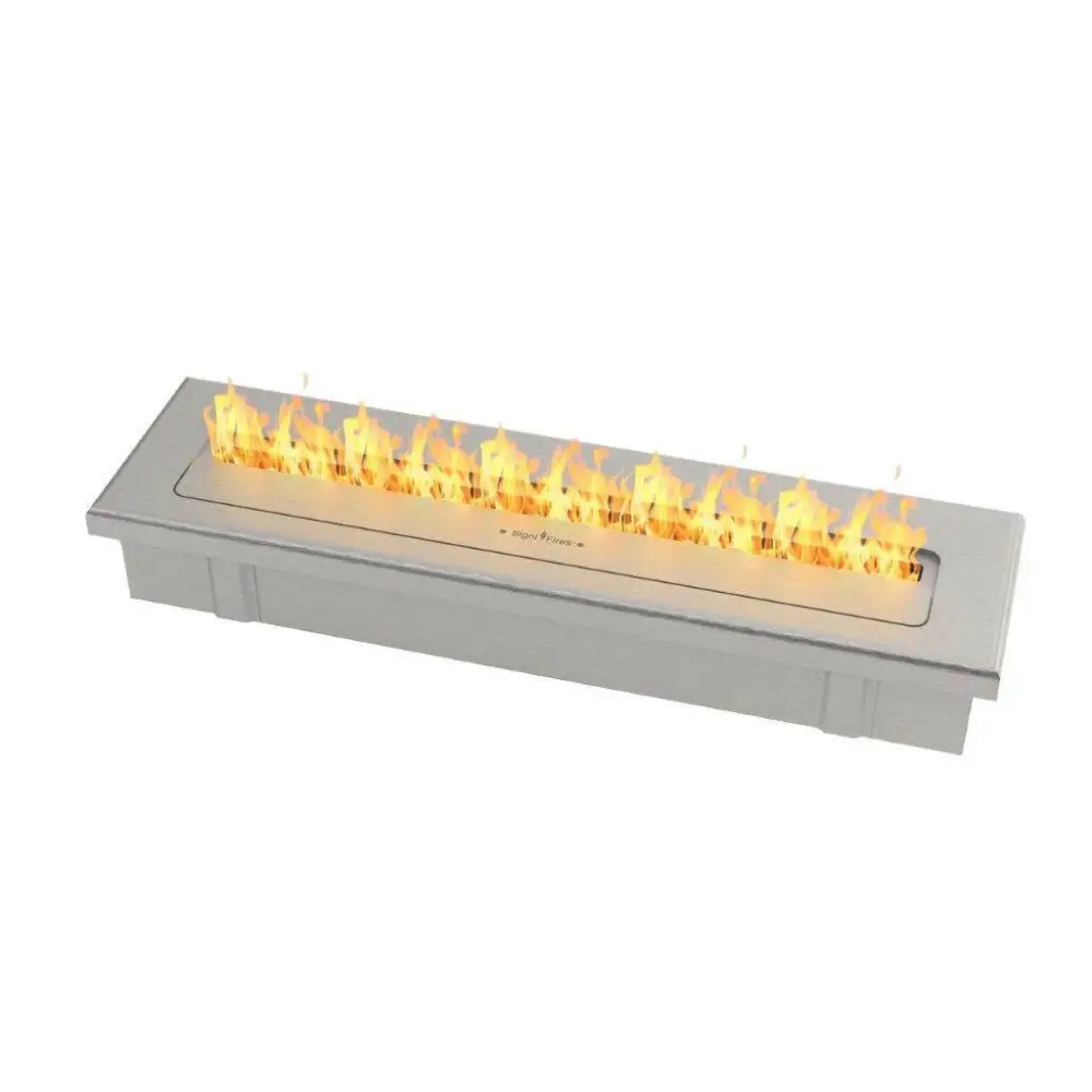 Signature Bio Fuel Fireplace, Stainless Steel - MultiFire - Fireplace Specialists