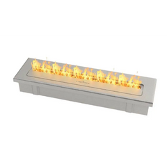 Signature Bio Fuel Fireplace, Stainless Steel - MultiFire - Fireplace Specialists