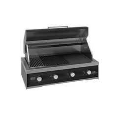 Three One Six Gas BBQ - 970mm / Stainless Steel with Black