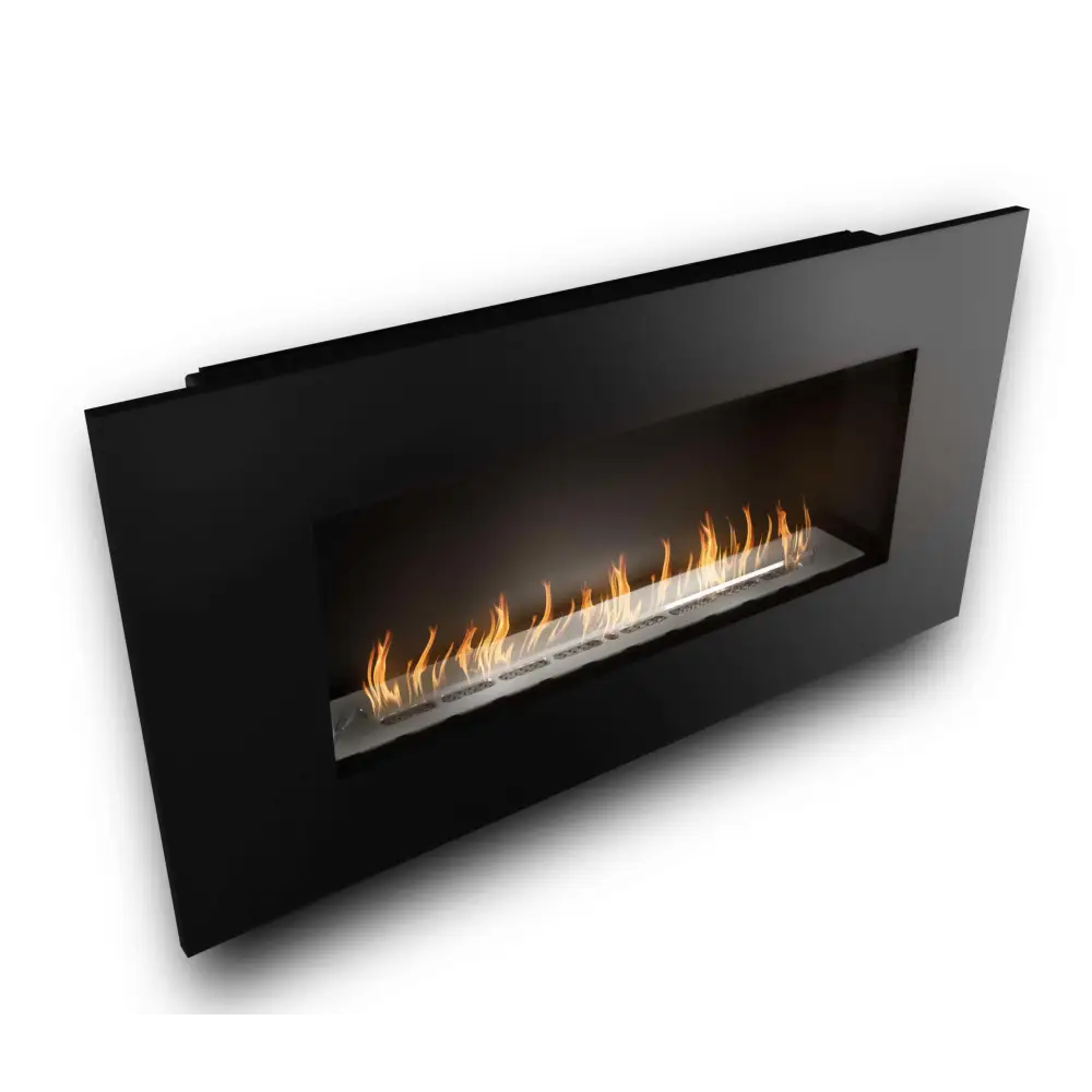 Wall Mounted Bio Fuel Fireplace, Built-In