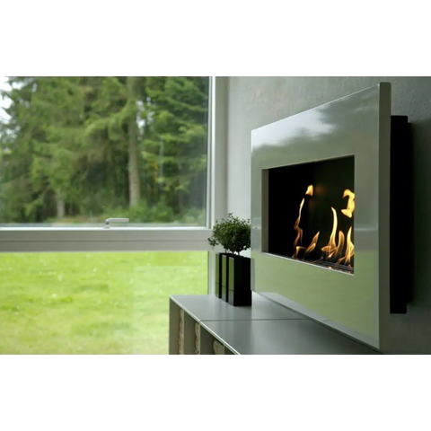 Wall Mounted Bio Fuel Fireplace, Built-In, Steel Frame - MultiFire - Fireplace Specialists