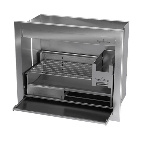 Wood Braai, Stainless Steel, 7 Sizes - MultiFire - Fireplace Specialists
