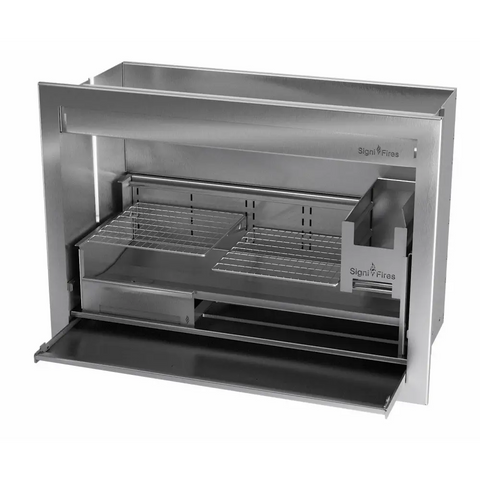 Wood Braai, Stainless Steel, 7 Sizes - MultiFire - Fireplace Specialists